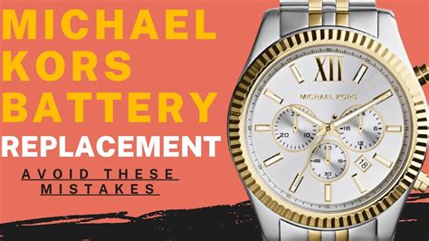 batterij michael kors smartwatch snel leeg|Michael Kors Watch Battery Replacement Guide .